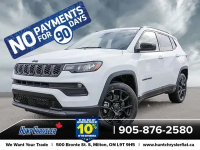 SMART, SPORTY, AND PACKED WITH TECH, THE 2026 JEEP COMPASS NORTH 4X4. Is Equipped With The Efficient...