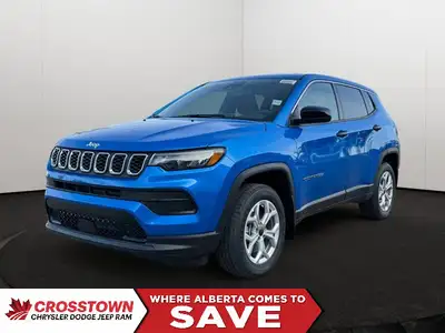 This 2026 JEEP COMPASS SPORT 4X4 has the following options Cloth Low-Back Bucket Seats, Heated Front...