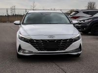 Recent Arrival! White 2023 Hyundai Elantra Hybrid FWD 6-Speed Dual Clutch I4I4. (image 2)
