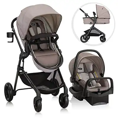 Evenflo Pivot Modular Travel System with LiteMax Infant Car Seat, View more