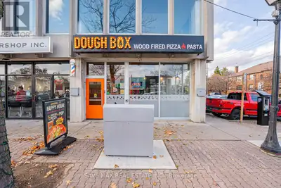 Turn Key Franchise Business Dough Box Wood Fired Pizza & Pasta For Sale, Serving The Port Credit Com...