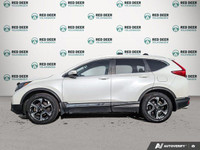Experience the reliability and power of the 2017 Honda CR-V Touring in stunning white, equipped with... (image 2)