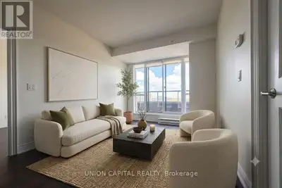 Heart Of Markham At Fontana with EXTRA LARGE TERRACE, Brand New Flooring, SE Exposure BrightCorner U...