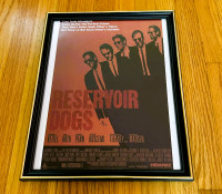 1992 Reservoir Dogs Framed Movie Poster