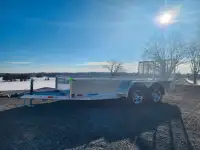 80" x 14' Bearco Aluminum Tandem Landscape Trailer