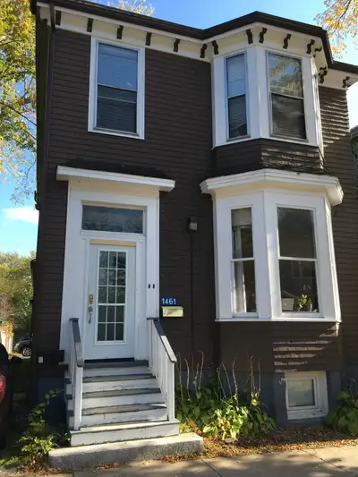 Available May 1. 4 Bedroom apartment for rent at 1461 Seymour St. Rent is $1275 each which includes...