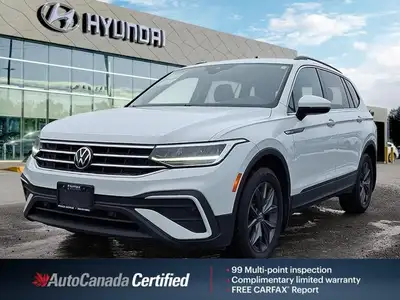 Experience effortless driving with this 2022 Volkswagen Tiguan Comfortline, boasting a powerful Turb...