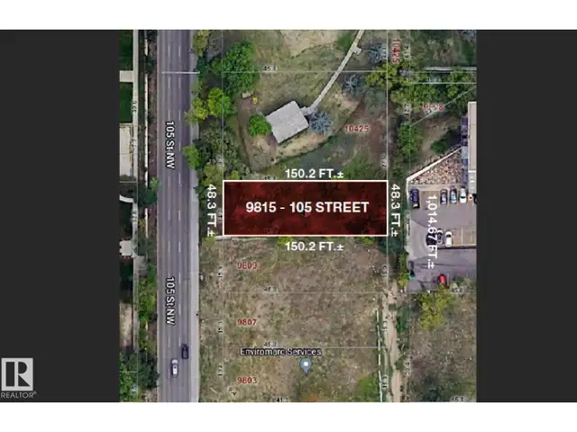 9815 105 ST NW Edmonton, Alberta in Land for Sale in Edmonton - Image 2