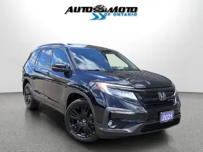 SAFETY INCLUDED LOCAL ONTARIO CAR 12 SERIVCE RECORDS 7 PASSENGERS Very Clean Honda Pilot BLACK EDITI...