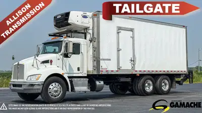 Heavy truck - # STOCK: C-36309 2018 KENWORTH T370 CAMION FOURGON RÉFRIGÉRÉE AVEC HAYON ÉLÉVATEUR 201...