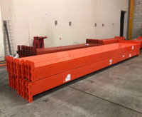 USED Redi rack Beams 12' x 6" for Pallet Racking warehouse rack