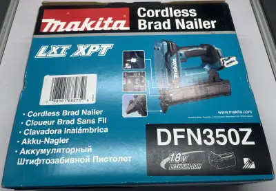 Makita LXT XPT Cordless Brad Nailer, View more