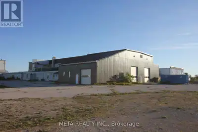21055 Sqft Commercial Building! 3.46 Acrs Located at Goderich Airport. Zoning uses include Warehouse...