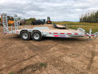 New Galvanized or Aluminum Car / Equipment trailers, No Rust!!!!