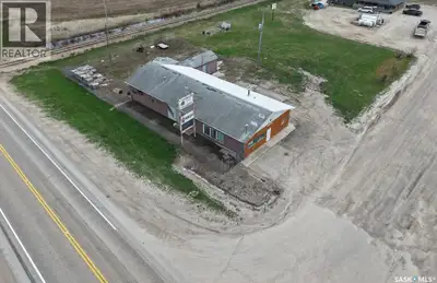 Have a business idea? For sale is a commercial building with highway exposure at 100 Railway Ave in...