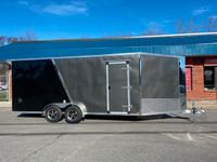 2024 AMERALITE 7x23 Drive IN/OUT Snowmobile Trailer