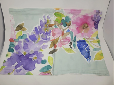 BRAND NEW 2 BLUEBELLGRAY MINT WISTERIA STANDARD PILLOWCASES, View more
