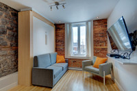 Loft sur la rue Saint-Jean - Meublé et tout inclus - Gym/Sauna