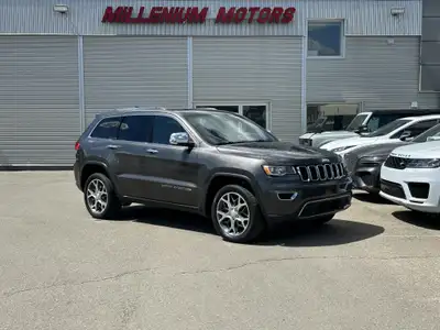 2019 JEEP GRAND CHEROKEE LIMITED 4WD SUV, 3.6L V6 AUTOMATIC WITH PADDLESHIFT, GREY EXTERIOR WITH FUL...