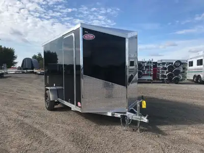 LEGACY SERIES ALL ALUMINUM FRAME 6' X 12' SINGLE AXLE CARGO WITH RAMP DOOR AND POLYCORE PANEL UPGRAD...