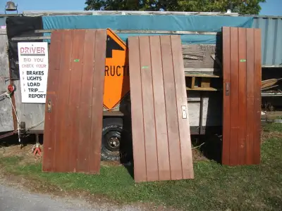Vintage Heavy Pine Doors, View more