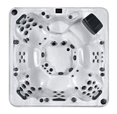 8 MAN HOT TUB 4 PUMPS LOTS OF JETS AND THERPAY, View more