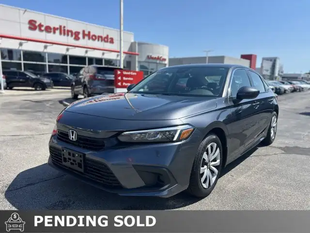 2023 Honda Civic Sedan LX | Honda Certified | Low Km's