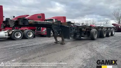 Heavy truck / Camion lourd - # STOCK: GX-30173 2006 MANAC LOGGING TRAILER REMORQUE À BILLOTS 4 ESSIE...