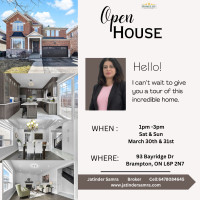 Open House in Brampton !! Ravine Detached House for sale !!