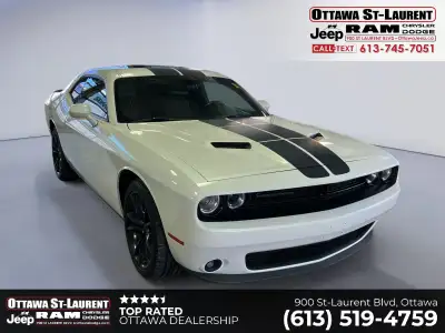 WE CAN GET YOU APPROVED ON THIS 2016 DODGE CHALLENGER SXT BLACKTOP TODAY FEATURED OPTIONS -Nappa lea...