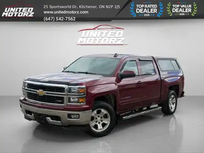 2015 Chevrolet Silverado 1500 Z71 LT 5.3 L V8 4 WD Crew CAb SAFETY CERTIFIED No Accidents~ 45 Servic...