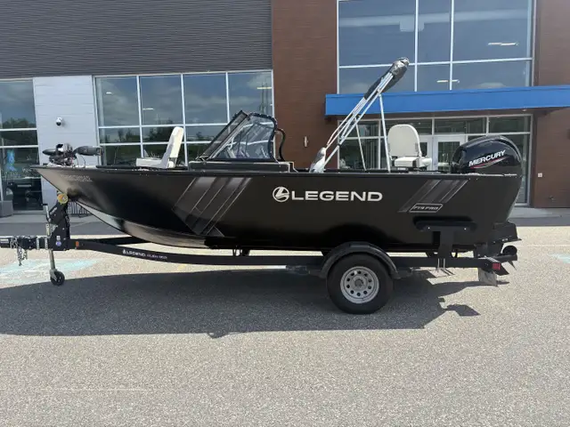 2023 Legend F19 Pro Used Aluminum Fishing Boat in Powerboats & Motorboats in Sudbury - Image 4