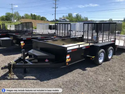 Deluxe Landscape Trailers By Miska Trailers Canadian Made Landscape Trailers starting at just $5,395...