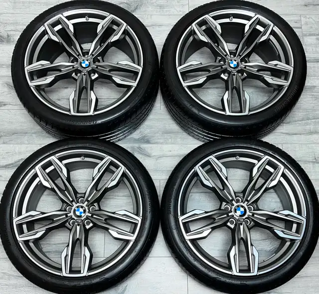 2020 BMW X3 / X4 21" OEM Rims & Tires & TPMS *BRAND NEW* in Tires & Rims in Markham / York Region - Image 2