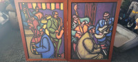 Vintage Rare Jay Russell Jazz Quartet Prints