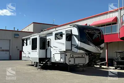 Whether you have a destination site or enjoy trying new campsites, the K-Z Durango Gold 386FLF luxur...