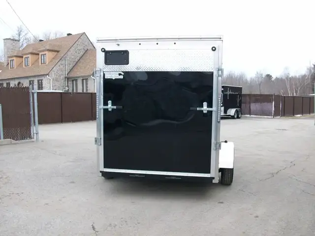 2025 Weberlane CARGO 6' X 10' V-NOSE 1 ESSIEUX RAMPE VTT MOTO TR in Cargo & Utility Trailers in Laval / North Shore - Image 7