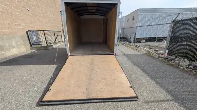 Enclosed Cargo trailer 6'x10' single axle. 2018 Pace American. In great condition as shown in pictur...