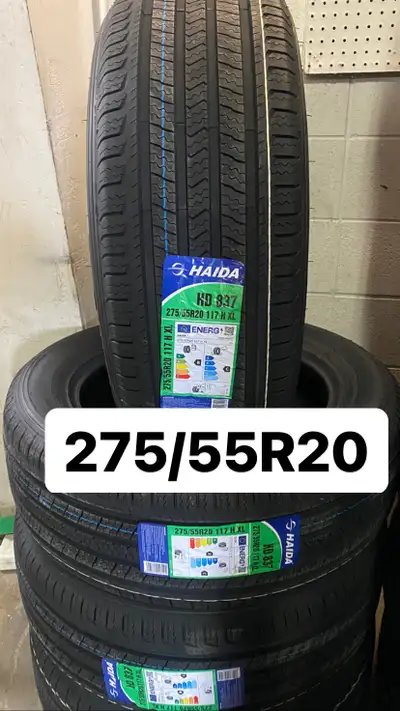 SIZE:275/55R20 ALL SEASON BRAND:HAIDA INSTALLATION AND BALANCE IS AVAILABLE OUR ADDRESS:2520 CENTRE...