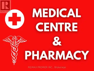 Modern, Newer, & Chic Building with Main Street Exposure. Fully Divided and setup for a Pharmacy/Med...