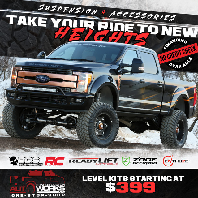 Finance Your Lift-BDS/Rough Country & MORE! Level Kits from $399 in Other Parts & Accessories in Kelowna - Image 2