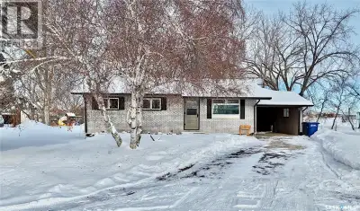 Set on the far southern edge of Esterhazy, this renovated bungalow offers the convenience of town li...