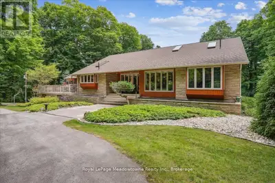 Discover a rare, private estate that delivers the ultimate "no-commute cottage" lifestyle. Set on ov...