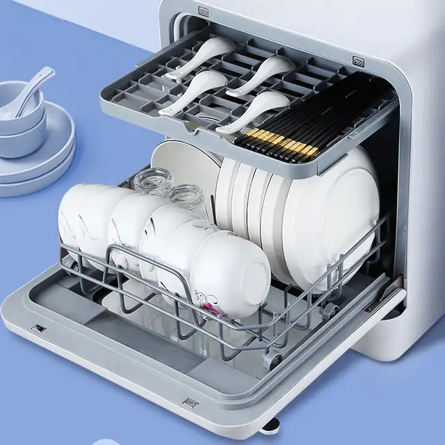 NEW RV CABIN HOUSEHOLD DESKTOP PORTABLE DISHWASHER 7216081 in Washers & Dryers in Regina - Image 9