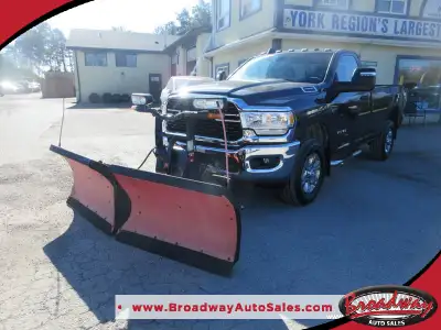 6.4L - V8 ENGINE 4X4 SYSTEM REGULAR-CAB 8-FOOT-BOX RUNNING BOARDS THE-BOSS-HYDRAULIC-V-PLOW TRACTION...
