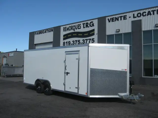 2026 Remorque fermée 8.5X20 galvanisé a chaud DURA MAXX in Cargo & Utility Trailers in City of Montréal - Image 4