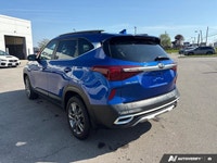 Recent Arrival! Neptune Blue 2021 Kia Seltos EX AWD CVT 2.0L I4 MPI SUNROOF, HEATED STEERING WHEEL,... (image 3)