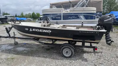 Marsh's Marina Nice Little Fishing Boat. Everything you need for a nice day on water. 2013 Legend 16...