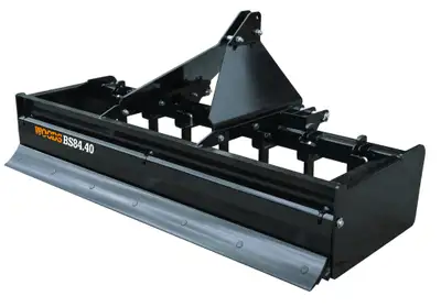 Welcome to Kent Farm Supplies Limited! WOODS BOX SCRAPER BS84.40 LARGE STOCK OF NEW INVENTORY, 84 IN...