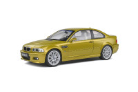 2000 BMW E46 M3 PHOENIX YELLOW METALLIC 1:18 BY SOLIDO MODELS